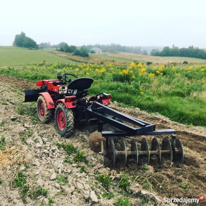 Brona talerzowa talerzówka do mini ciagnika mała