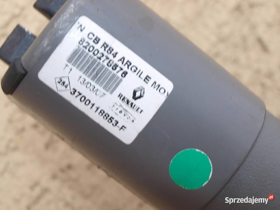 Renault Scenic roleta bagażnika kompletna 2003 osobowe Kalisz