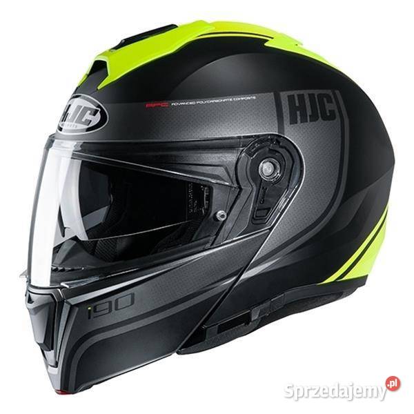 Szczękowy kask motocyklowy HJC i90 Blenda Trzciel