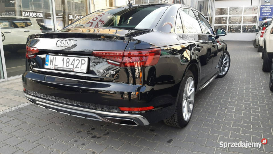 Audi A4 samochód krajowy faktura VAT B9 2015 ABS śląskie