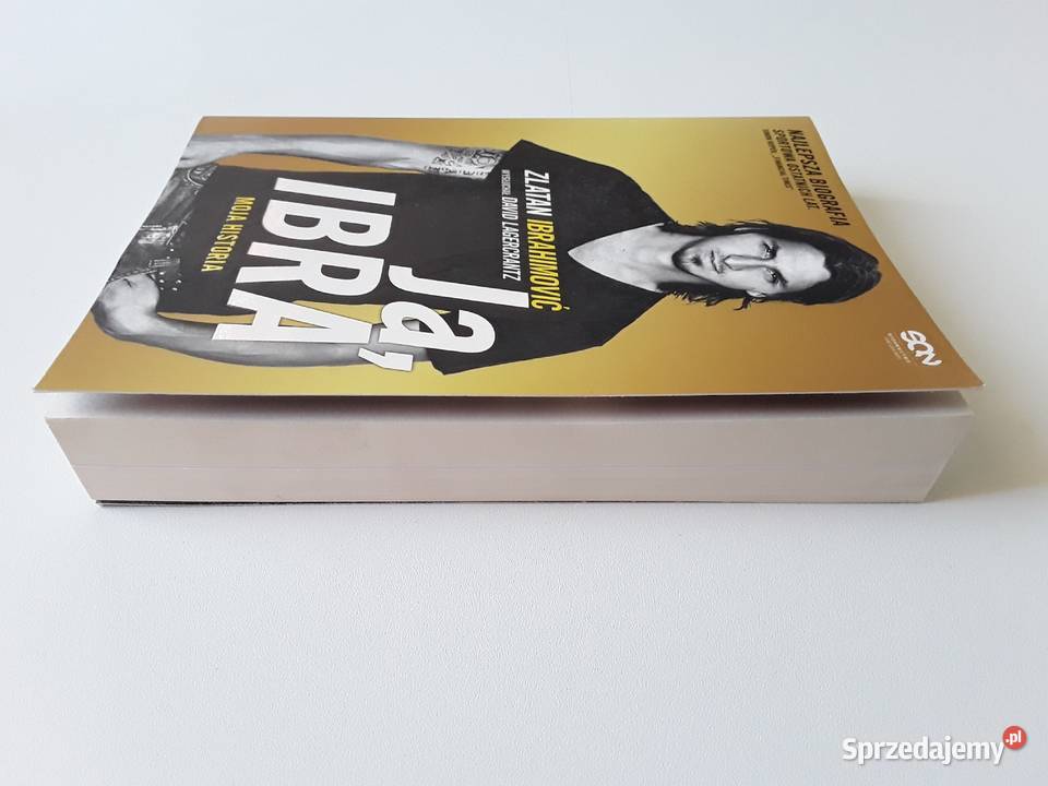 JA IBRA MOJA HISTORIA Zlatan Ibrahimović miękka Gorzów Wielkopolski