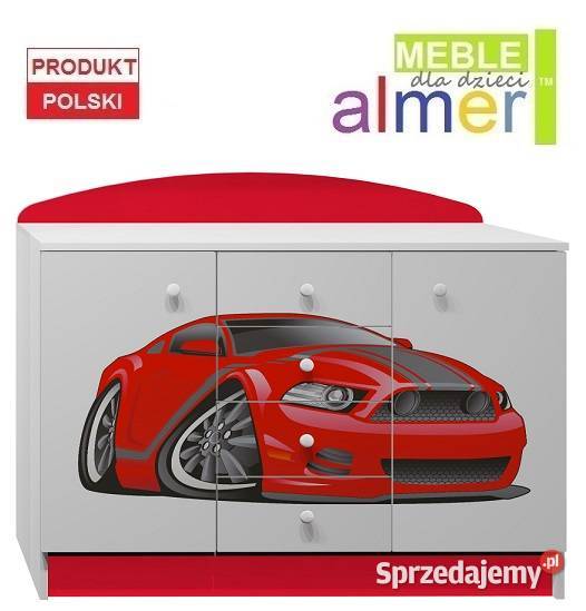 AUTO 10 N12 komoda dziecięca 120x47 w95 Wschowa sprzedam
