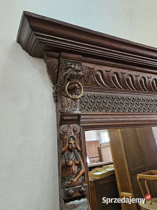 Duże lustro neorenesansowe Francja Nowy Sącz