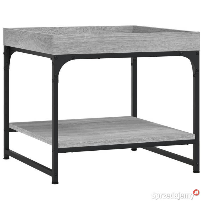 Stolik kawowy szary dąb sonoma 495x495x45 Stoły Warszawa