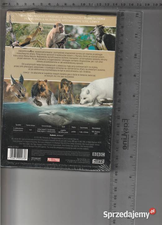 Łowcy The Hunt BBC E arth DVD lektor Pruszków sprzedam