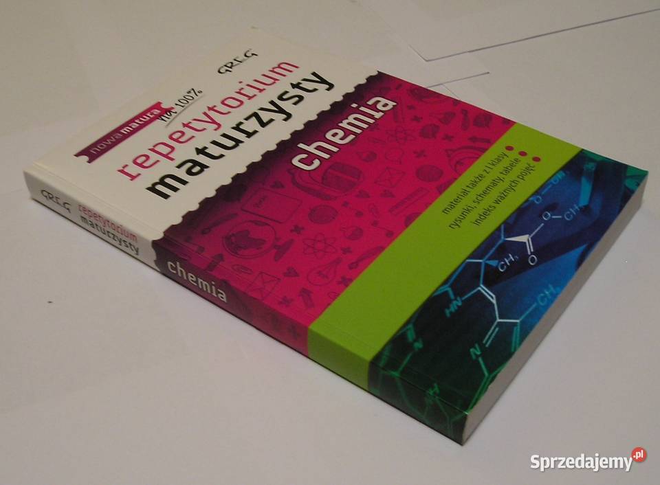 CHEMIA REPETYTORIUM MATURZYSTY KRÓL MAZUR 2016 miękka Łódź