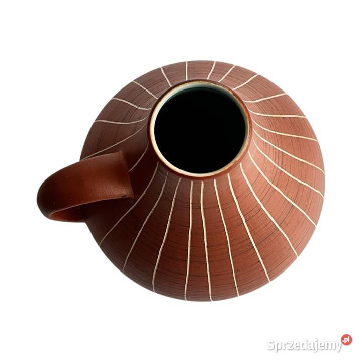 Ceramiczny wazon z uchem Gramann Keramik Niemcy mazowieckie Warszawa