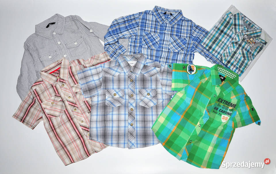 Koszule chłopięce 6 sztuk 98 Warszawa