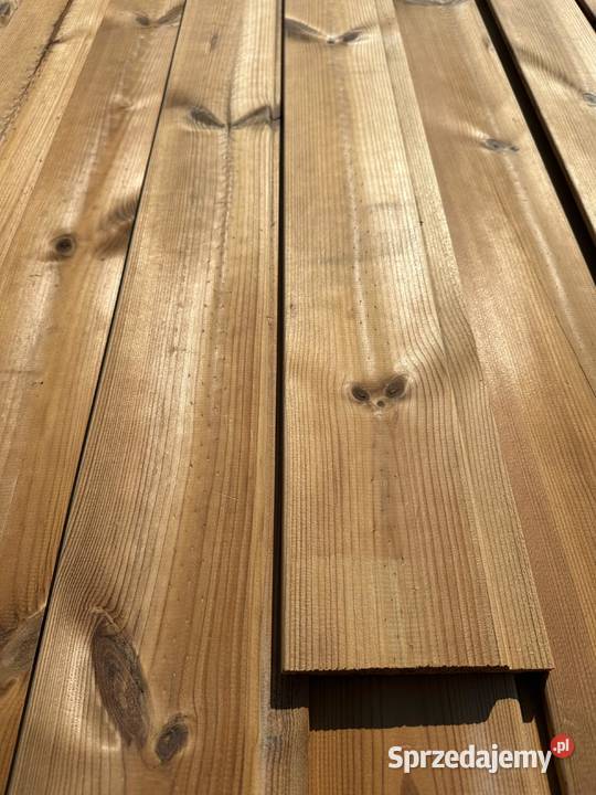 Deska elewacyjna drewniana thermo sosna ZETKA Prusice