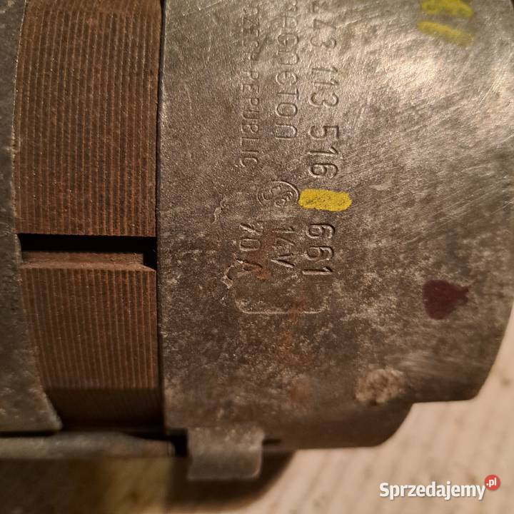 SKODA Felicia 13 Alternator Warszawa Rok produkcji 1997