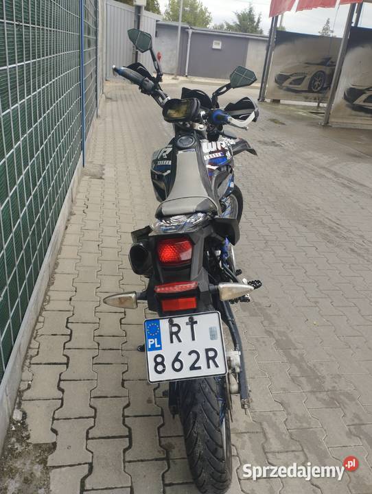 Yamaha WR 125R 2014 opony supermoto A1 B podkarpackie Tarnobrzeg