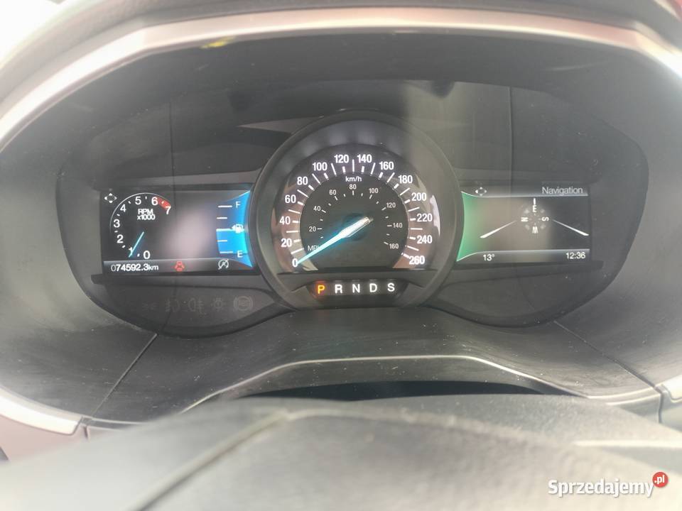 Ford Edge 2020 niski przebieg nieuszkodzony podlaskie