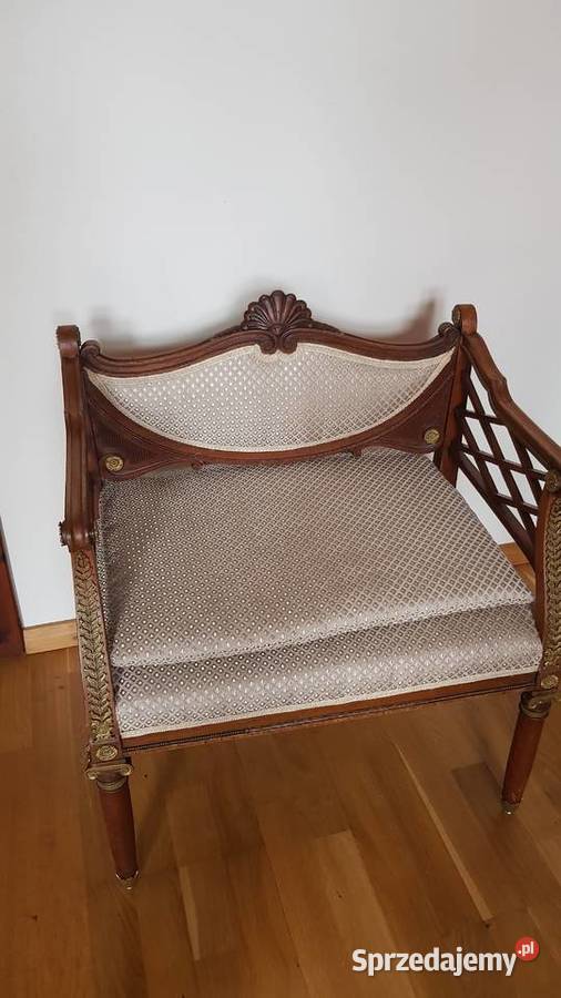 Fotel empire orzech ok 1800 oryginal sprzedam