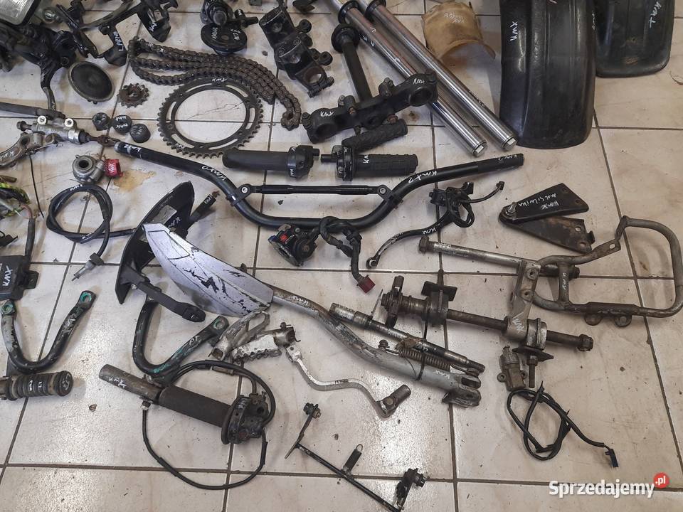 Kawasaki KMX 125 części siedzenie lampa lagi bak Jelenia Góra