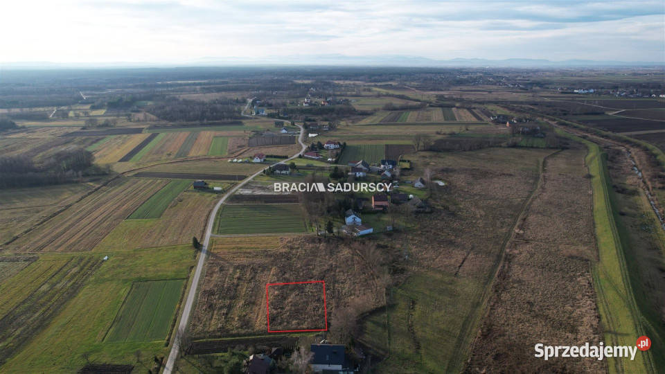 sprzedaży gruntu Rajsko 812 metry gaz małopolskie sprzedam