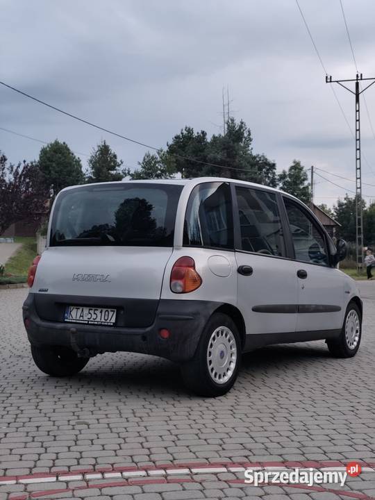 Fiat Multipla 19 JTD pierwszy wypust podkarpackie Głowienka