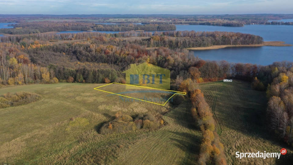 Działka Jeziorem Drawskim Piaseczno zachodniopomorskie