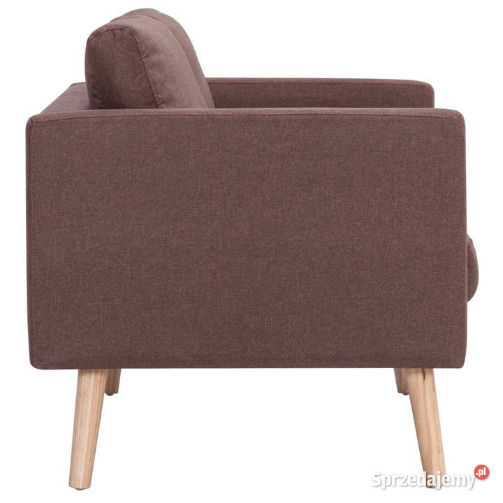 2osobowa sofa tapicerowana tkaniną brązowa Sofy i kanapy Warszawa sprzedam