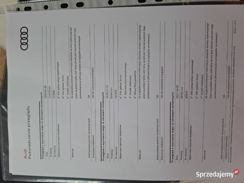 AUDI Q7 30TDI ZAMIANA NA TAŃSZEAUTO SALONOWA Ciechanowiec sprzedam