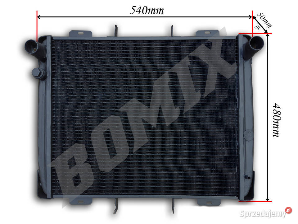 Chłodnica wody Multicar M260 M261 z silnikiem VW Chłodnie wody Konstantynów Łódzki