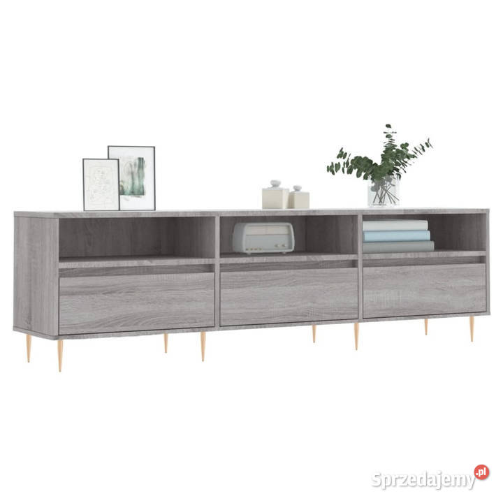 Szafka pod TV szary dąb sonoma 150x30x445 Warszawa