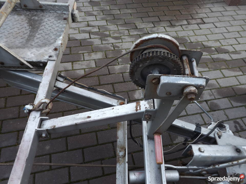 Laweta Przyczepa NIEWIADÓW A2001 DMC 2000 Ocynk