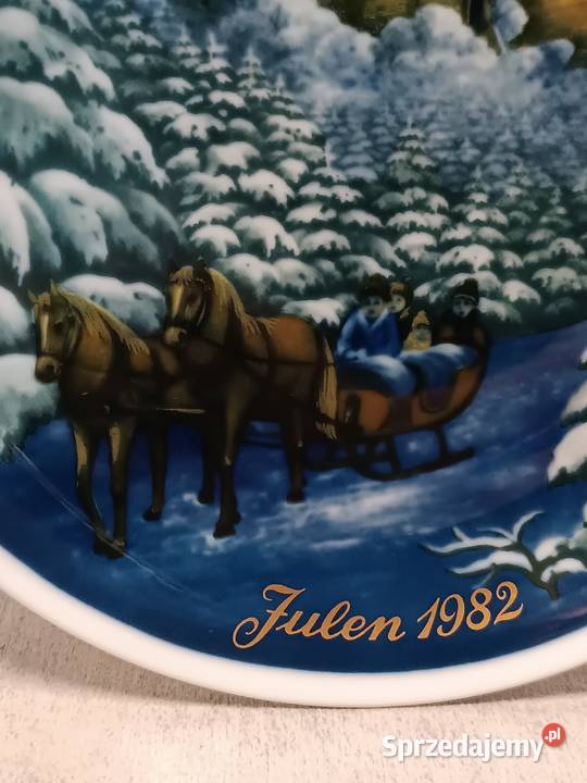 Royal TETTAU 1794 Talerz Kolekcjonerski Julen Dobrzany