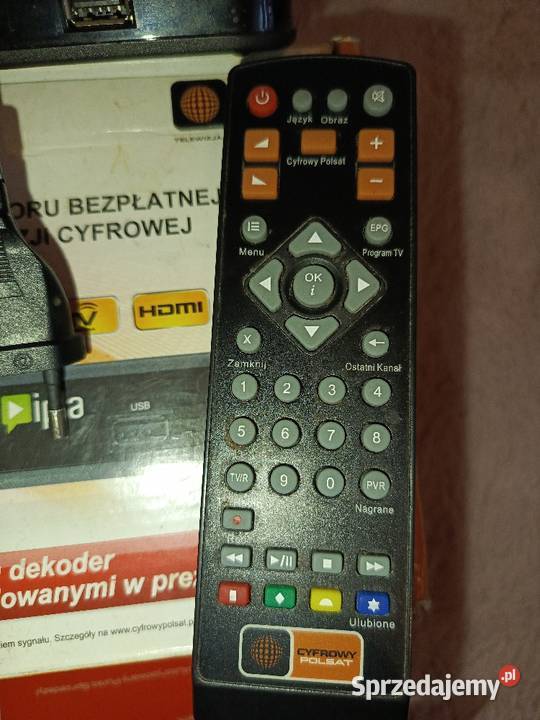 DEKODER DVBT THD 1000 zasilacz pilot sprzedam