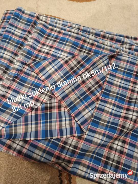 Sprzedam nadmiar różnych tkanin dzianin Sętki