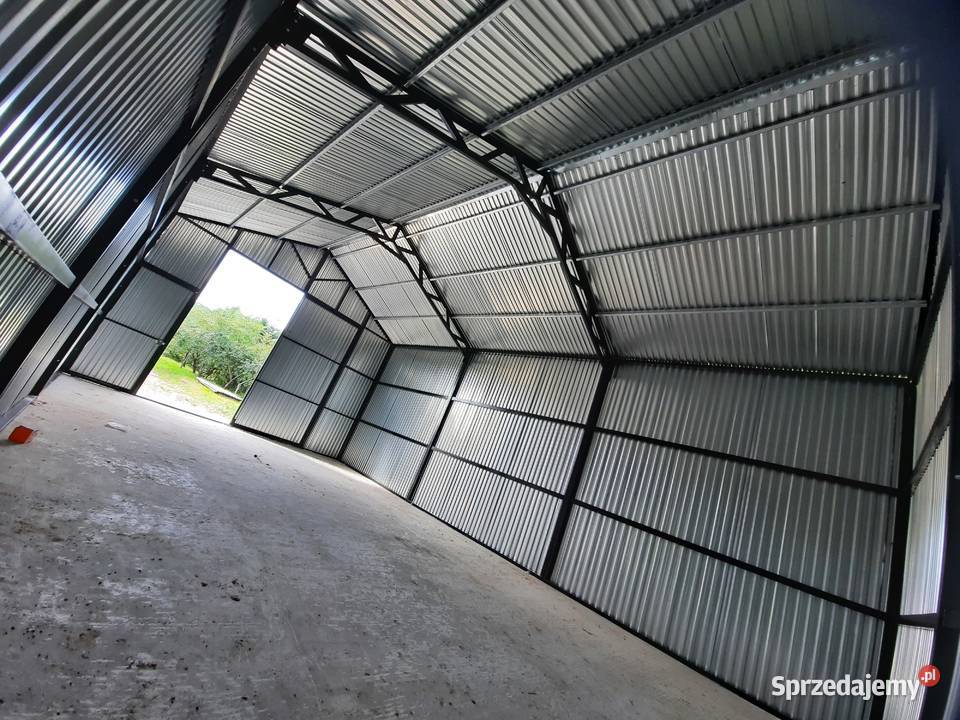 65B Garaż Blaszany OCYNKOWANY Garaże Blaszane blacha lubelskie Kraśnik