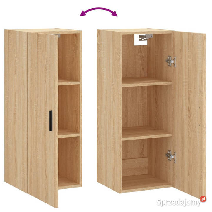 Szafka wisząca dąb sonoma 345x34x90 WM828871 Warszawa