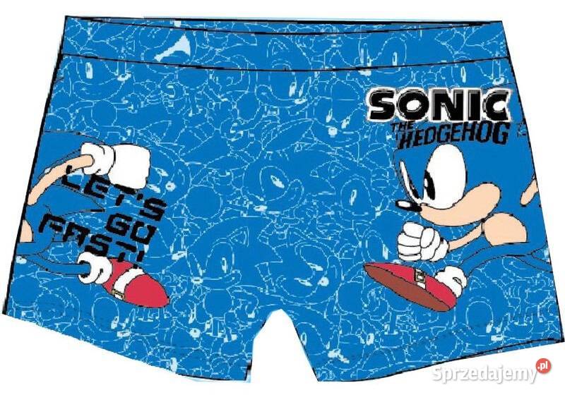 Kąpielówki Dziecięce Bokserki Sonic Hedgehog Odzież Mogilany