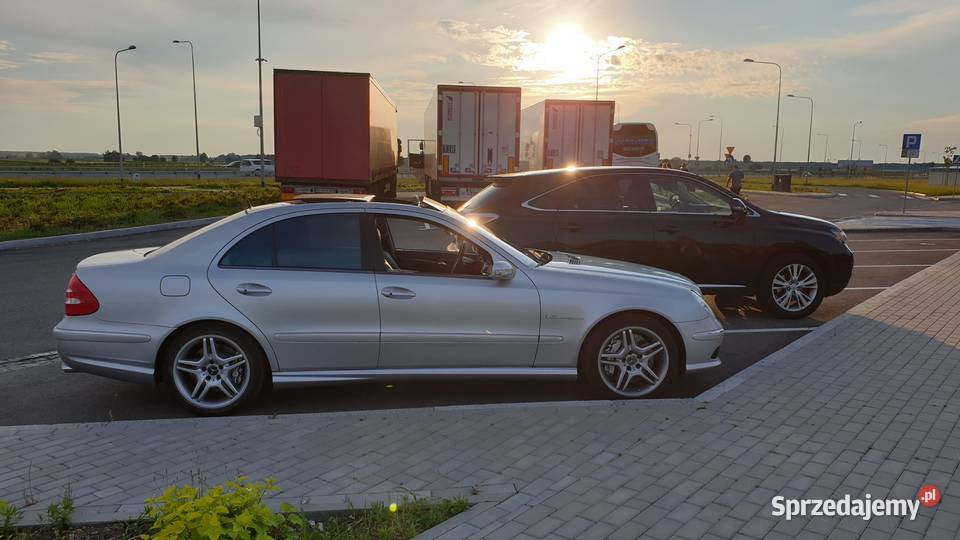 Mercedes E 55 AMG 2002 V8 Kompressor 476 Otwock sprzedam