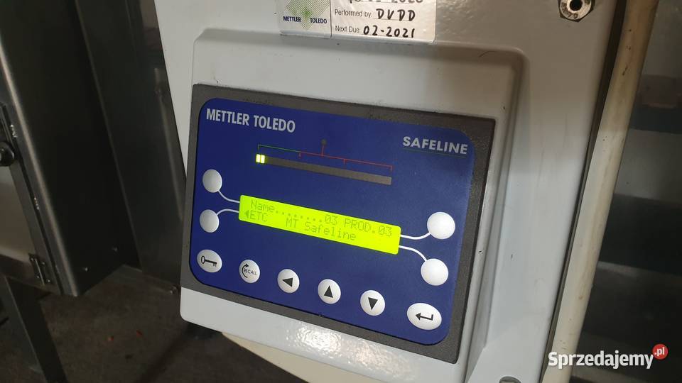 Wykrywacz metalu taśmowy bramkowy Mettler Toledo