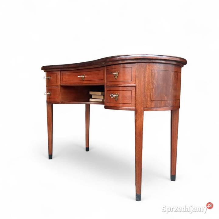 Antyczne Biurko w kształcie Nerki styl Angielski Meble wielkopolskie Suchorzew sprzedam