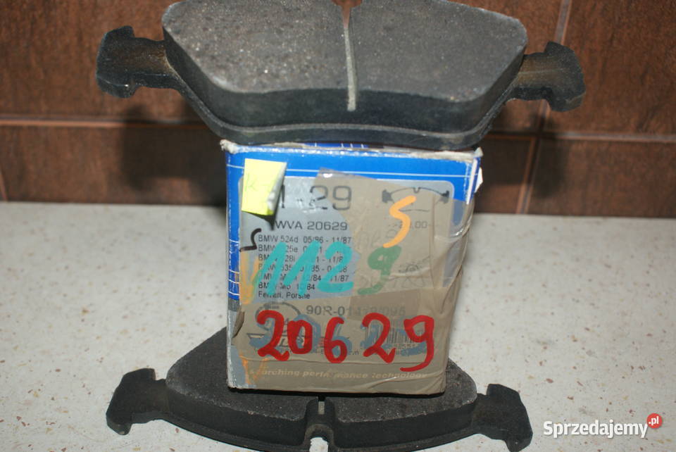 1129 TOMEX brakes KLOCKI HAMULC BMW 5 E28 8187 Pozostałe Białobrzegi