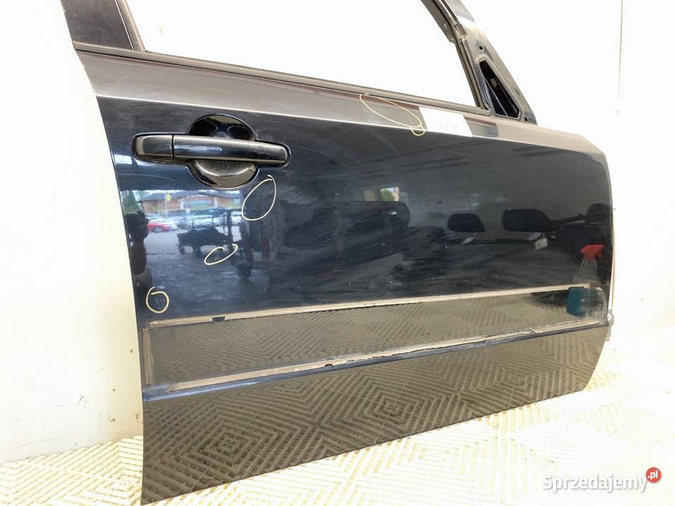 DRZWI PRAWY PRZÓD SUZUKI SX4 Hatchback CZARNY