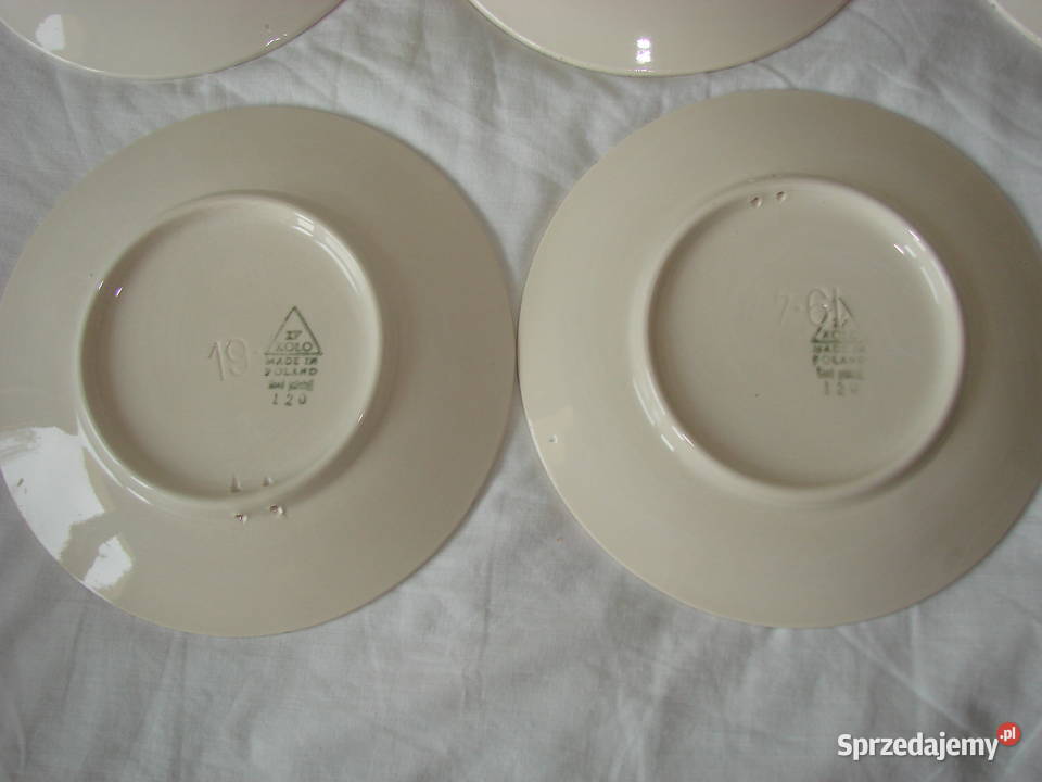 Koło fajansowy talerz dekoracyjny PRL sprzedam