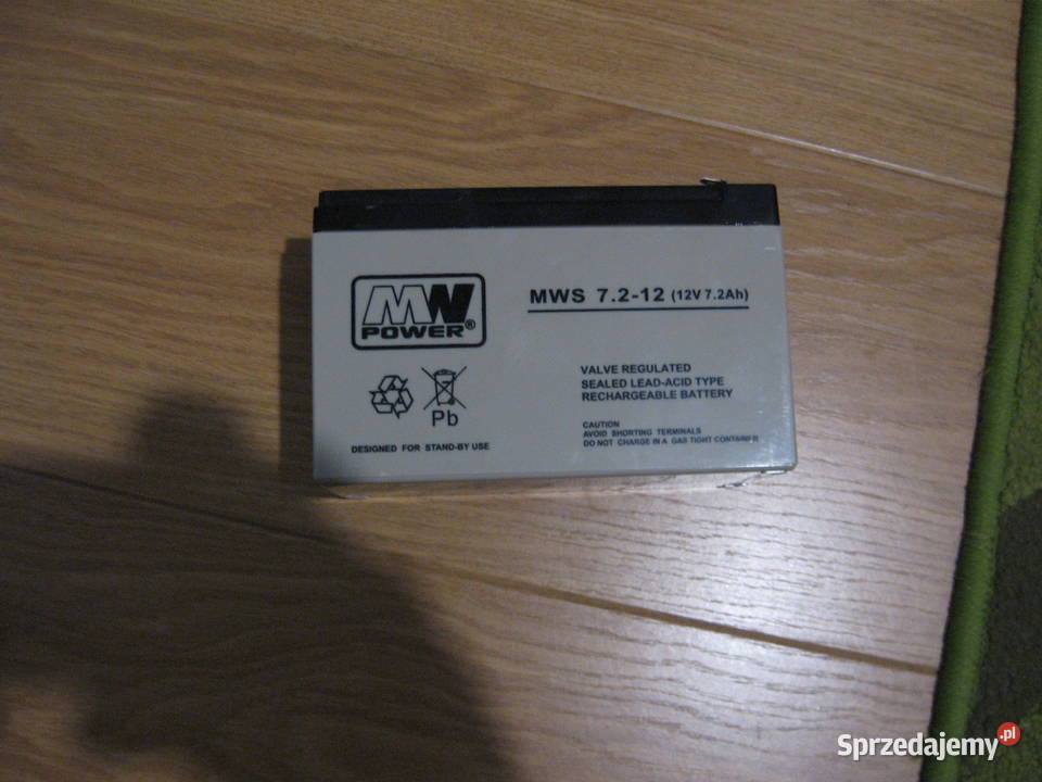 Akumulator 12V72 Ah 0d zestawu alarmowego