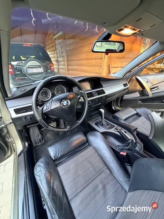 BMW E60 25 BENZYNA LPG AUTOMAT 2004 Sedan / Limuzyna Krasna