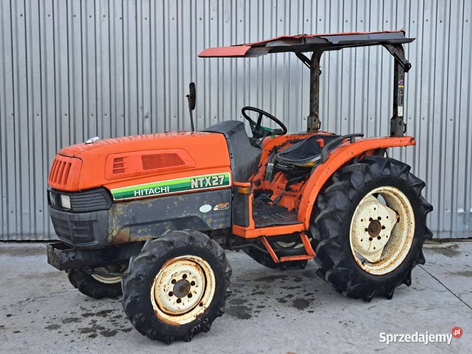 Traktor traktorek HITACHI NTX27D 27 44 dolnośląskie Małuszyn sprzedam