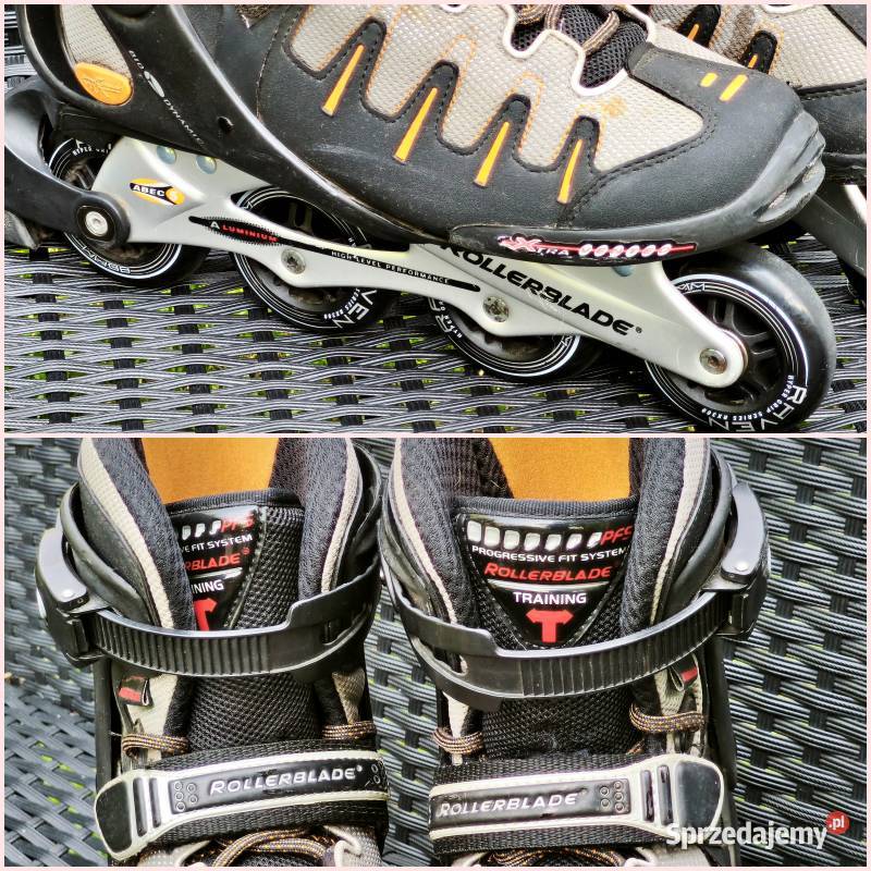 Rolki Rollerblade EVO 61 rozmiar 440 wkładki 285 Skating łódzkie Piotrków Trybunalski