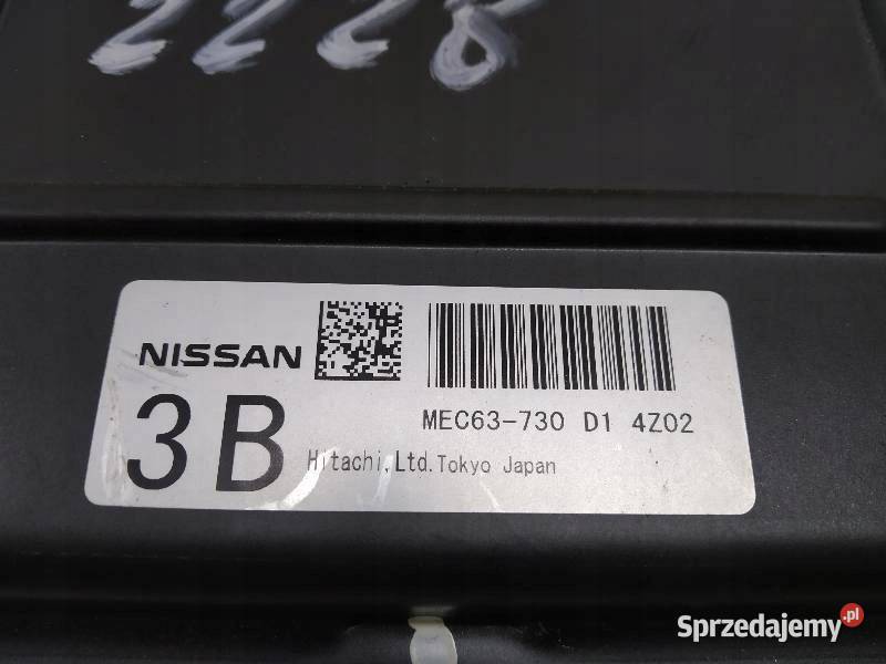 STEROWNIK SILNIKA MEC63730 Nissan Murano I