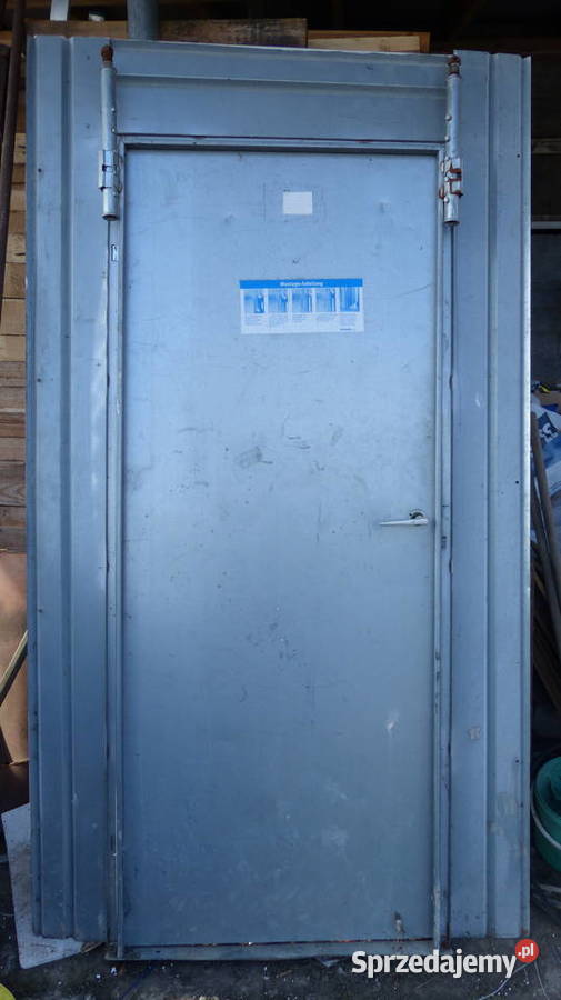 Drzwi techniczne metalowe Drzwi zewnętrzne łódzkie Wieluń