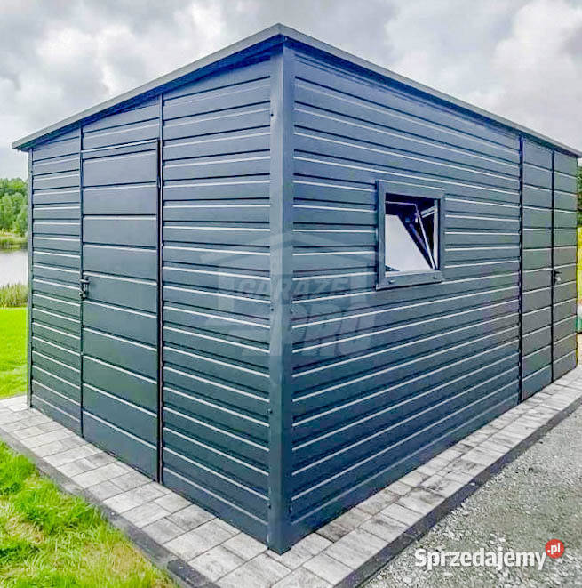 Schowek Domek Ogrodowy 4x25m Brama Dwuskrzydłowa Leszno