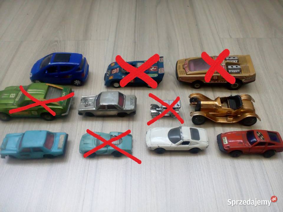 Stare autka z lat 80tych Modelarstwo Kolekcje Knurów sprzedam