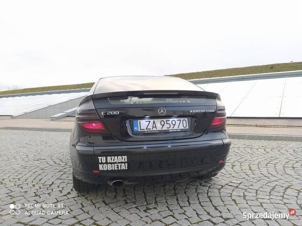 Mercedes C200 18 Kompressor W203 coupe LPG ASR (kontrola trakcji) Zamość sprzedam