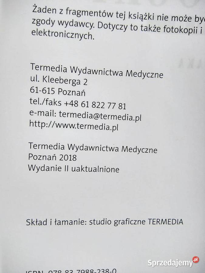 Alergologia medycyna akademickie książki Warszawa
