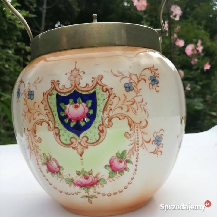 AntykPojemnik na herbatniki Porcelana i szkło Szczytno