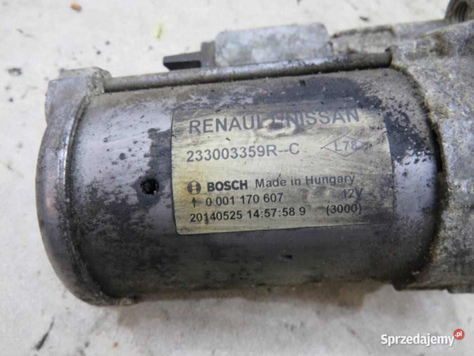 ROZRUSZNIK QASHQAI J11 16 DCI 233003359R osobowe lubelskie